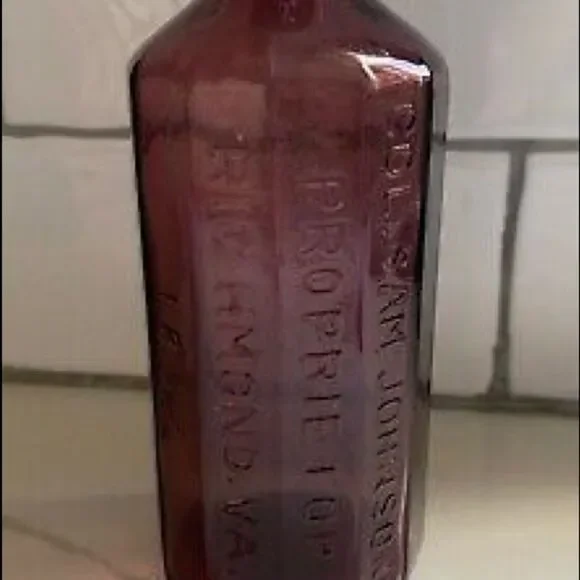 Lancaster’s Jaundice Bitters Amethyst Bottle 1852 - Picture 8 of 8